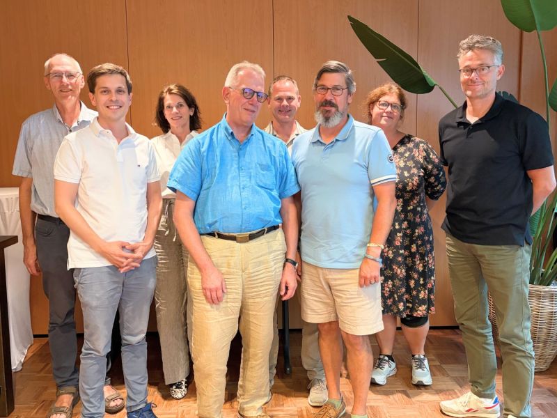Der neue Bezirksvorstand als aktuelles Gruppenfoto.