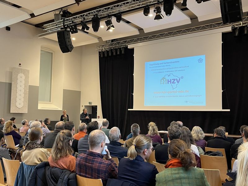 Der DMP Kompakttag startete mit einem HZV-Update.