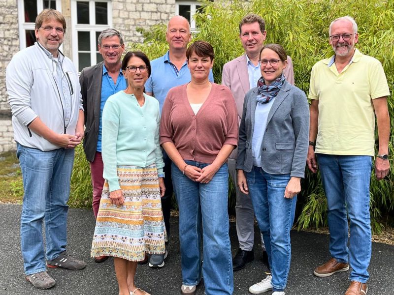 Der neue Bezirksvorstand als aktuelles Gruppenfoto.